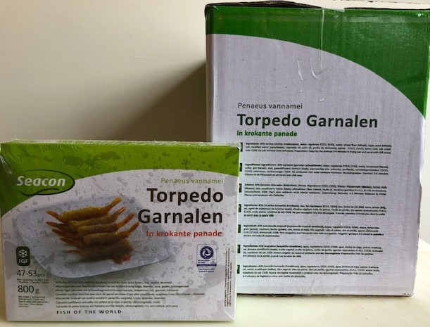 torpedo garnalen